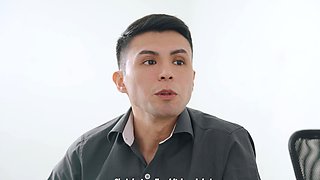 Young Argentine Woman with a Big Butt Seduces Her Boss