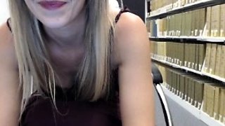 Ex wifey blonde homemade solo masturbation fun