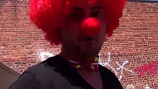 Mark Aurel, Funny Hill And Titus Steel - Tattooed Chick Gets Fucked By A Clown Dude
