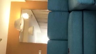 Amateur couple copulation on hidden cam