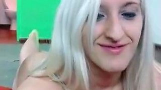 Amateur Blonde Teen Plays Solo with Toy Webcam Porn