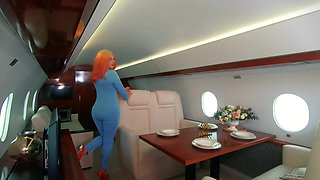 Backstage From Photosession, 4 Catsuits and Fly Jet Photoshoot