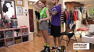 BTS - Megan Winters Shows Off Her Natural Charm Behind The Scenes!