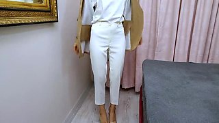 Iranian MILF Fakmak Gets Perfect Cumshot from Big Dick in London Hotel - Farsi Sex Tape