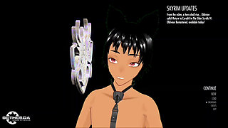 Skyrim B and L mod - The courier is here to deliver a letter and wants to fuck and have an orgy