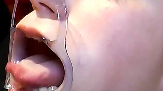 Teeny Cora Pearl Gets 3 Liters of Cum at Gangbang Party