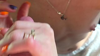 Dirty Talking Wife Begs for Cum