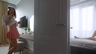 Stepsis Has One Awesome Fetish She Is Amaster Of Footjob