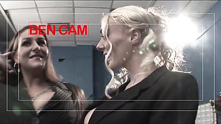 Watch bouncy Penny Flame and Sativa Rose's movie