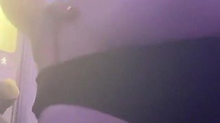 Explosive Squirt and Pussy Spread in the Airplane Toilet