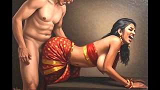 Indian Wife Catches Husband Fucking Sister-in-Law in Basement - Big Ass, Cum in Mouth, HD