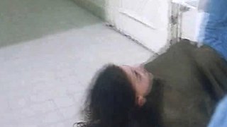 Hot brunette slut for extreme amateur pov blowjob