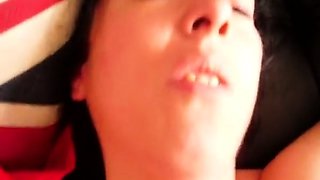 French MILF Cheats with Friend While Husband Watches