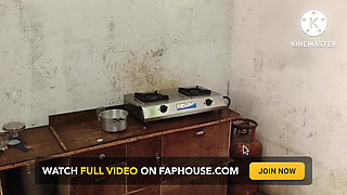 Season 111. Indian Housewife Fucking with Neighbour Boyfriend in Kitchen