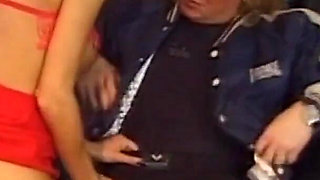 Wonderful Busty MILF Ass Fucked and Cumshot on Hairy Pussy by a Big Vintage Cock