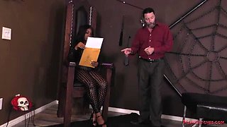 Kaiya Rose Dominates Slave in Dungeon - Femdom Ass Worship & Face Sitting