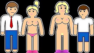 Daughter Home On Break Pulls Out Her Thick Titties For Her Stepparent