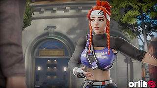 Brigitte's First Date Gone Wrong - Anal & Creampie 3 Times in a Row Overwatch 3D Animation