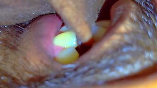 Desi Village Bhabhi First Time Pussy Licking by Brother-in-law - Close Up Licking & Orgasm