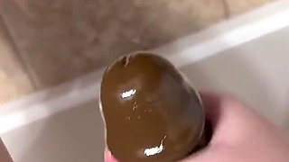 I love this huge BBC dildo