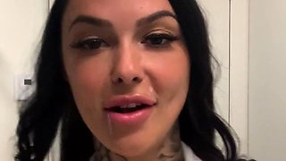 Gorgeous Brunette Great Big Boobs