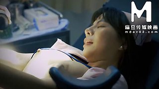 ModelMedia Asia - Defile the nurses pure white uniform with semen