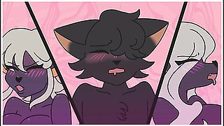 Car Toon In Halloween Threesome (furry Hentai Animation)