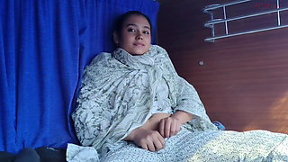 The only girl in the bus got naked in the cabin