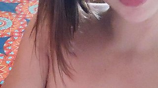 Brunette Solo Webcam Masturbation