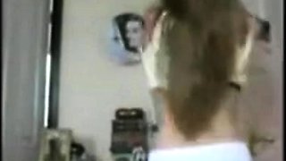 Amateur Girl's Webcam Striptease Goes Wrong