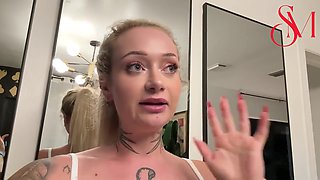 Sophia Mayy In Fakes Being A Personal Trainer To Seduce Stranger Into Fucking Her In Home Gym!