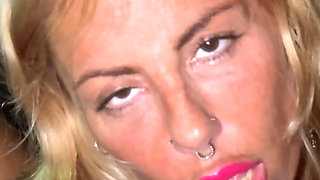 Ingalls (argentinian Model) Gets Turned on When Her Feet Are Struck - Special Bondage Edition