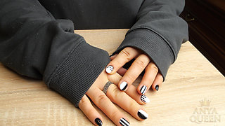 145 Hairy Forearms Fetish: Stroking Dildo with Natural Arm Hair