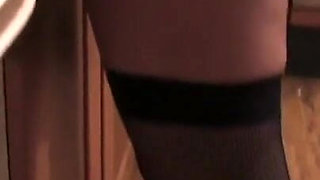 Strip Tease in the Kitchen with My Stepdaughter