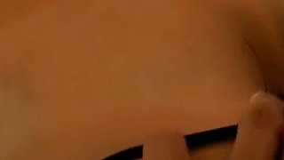 Shower Head Between Her Legs - Two Wet Girlfriends in the Tub