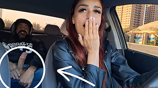 Slutty App Driver Catches Passenger Masturbating Behind...what Now?