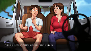 Lucky Guy Fucks 3 Women In One Day - Summertime Saga