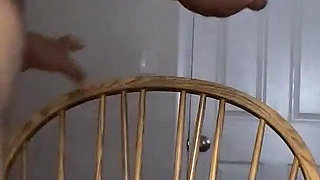 A Lot of Calm Sexual Desire with a Dildo and a Cucumber up the Ass