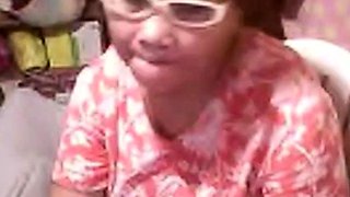 Asian granny Elizabeth 57 yr flashing 6 ( March 2014)