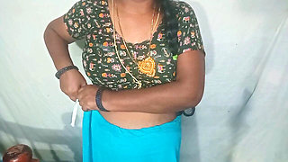 Indian Tamil Village Beauty Aunty Hot Romance