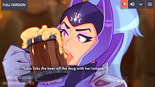 Luna At The Tarvern: Animated (Part Two) (Gameplay)