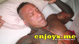 Xxx Sara Diamante gets consumed by lust as her ink-caked lover devours her culo and laps up her slick slit - a dirty, full HD fuckfest for the ages. This muscled tatted guy promises a bunch of hard-core, cum tonguing, foot