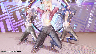 Kard - Gunshot Ahri, Kaisa & Evelynn Sexy Striptease
