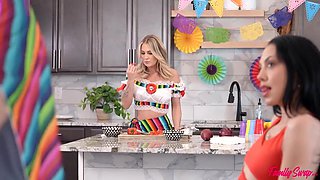 Andi Avalon And Bianca Bangs Swapping Cocks Cinco De Mayo Pussy Mmff Foursome - Big tits