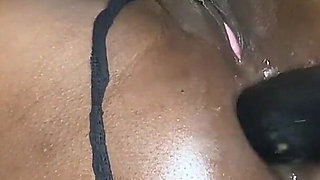 Solo Deep Dildo Anal Masturbation