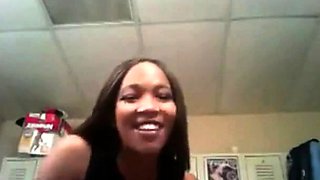 Black Amateur Strippers on Webcam