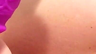 Hot Curvy MILF Stuffing Her Tight Pink Pussy with Thick Fake Cock
