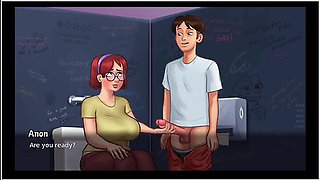 Hentai Anime - Pov: Stepmom Touches Your Shoulder Lightly, And You Forget Your Thought.(18+)