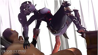 Widowmaker Riding Cock Like A Spider Deep Anal [Grand Cupido] (Overwatch)