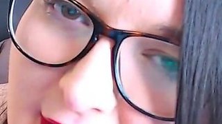 SSBBW teases with her lips & tongue-hot